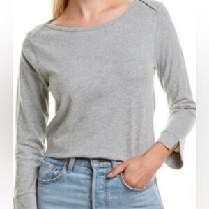 J.Crew 3/4 sleeve boatneck T-shirt-S